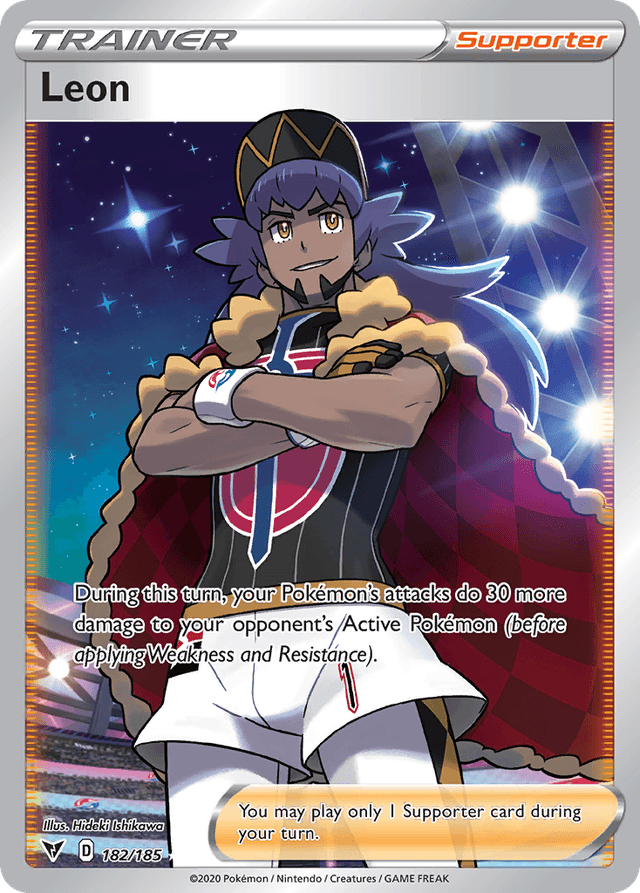 Carta Leon 182/185 do set Vivid Voltage — Pokémon TCG | Bynx