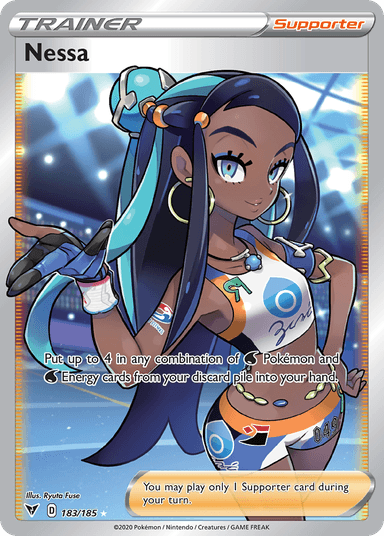 Carta Nessa 183/185 do set Vivid Voltage — Pokémon TCG | Bynx