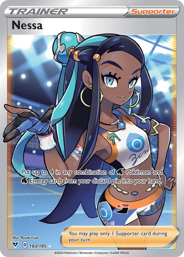 Carta Nessa 183/185 do set Vivid Voltage — Pokémon TCG | Bynx