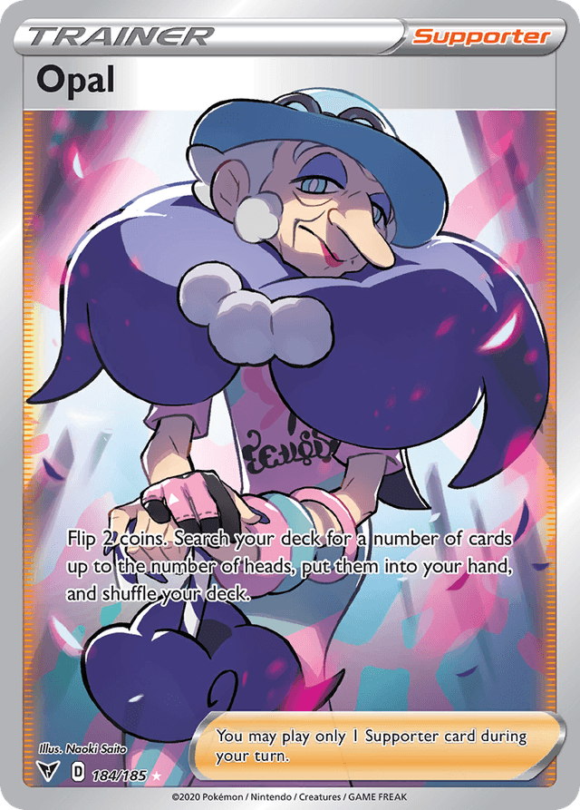 Carta Opal 184/185 do set Vivid Voltage — Pokémon TCG | Bynx