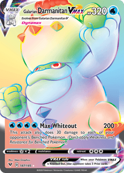 Galarian Darmanitan VMAX 187 — Vivid Voltage