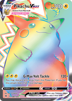 Pikachu VMAX 188 — Vivid Voltage