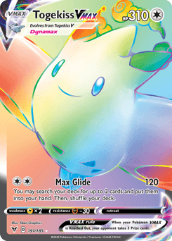 Togekiss VMAX 191 — Vivid Voltage
