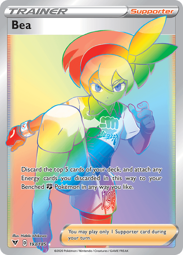 Carta Bea 193/185 do set Vivid Voltage — Pokémon TCG | Bynx