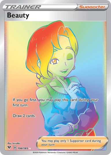 Carta Beauty 194/185 do set Vivid Voltage — Pokémon TCG | Bynx