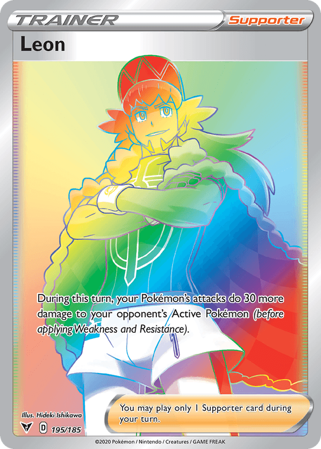 Carta Leon 195/185 do set Vivid Voltage — Pokémon TCG | Bynx