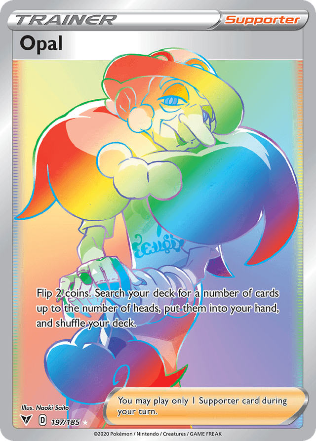 Carta Opal 197/185 do set Vivid Voltage — Pokémon TCG | Bynx