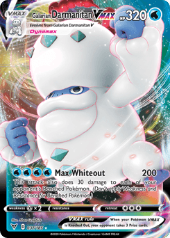 Galarian Darmanitan VMAX 37 — Vivid Voltage