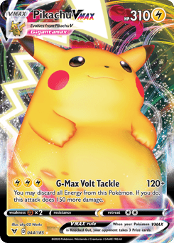 Pikachu VMAX 44 — Vivid Voltage