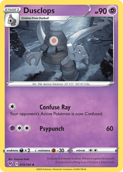 Dusclops 70 — Vivid Voltage