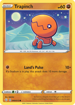 Trapinch 40/72 — Destinos Brilhantes