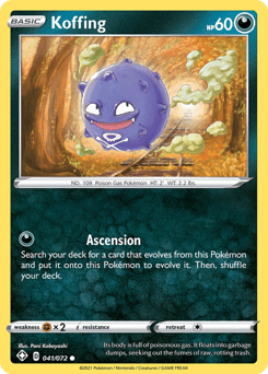 Koffing 41/72 — Destinos Brilhantes