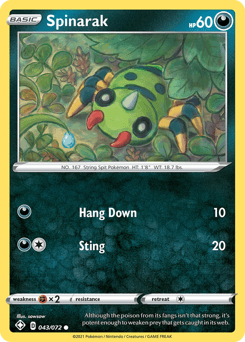 Spinarak 43 — Shining Fates
