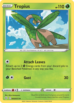Tropius 5/72 — Destinos Brilhantes