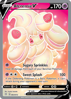 Alcremie V 64 — Shining Fates