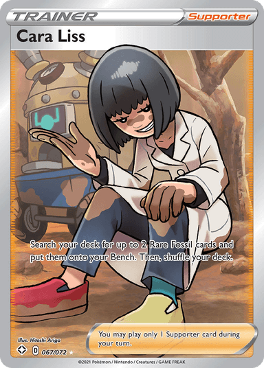 Carta Cara Liss 67/72 do set Shining Fates — Pokémon TCG | Bynx