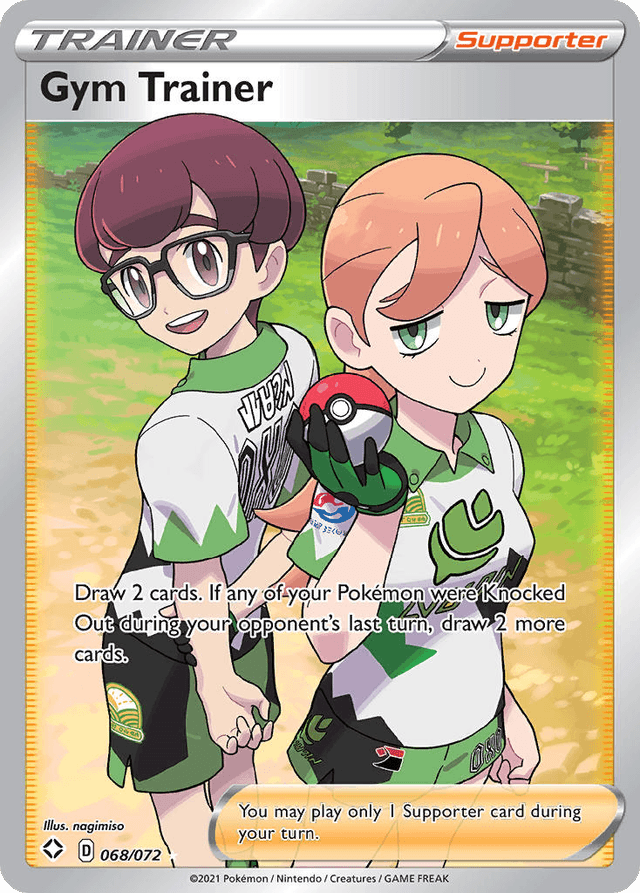 Carta Gym Trainer 68/72 do set Shining Fates — Pokémon TCG | Bynx