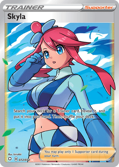 Carta Skyla 72/72 do set Shining Fates — Pokémon TCG | Bynx