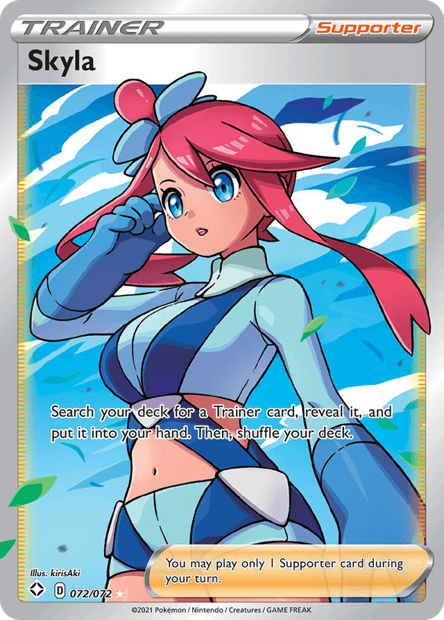 Carta Skyla 72/72 do set Shining Fates — Pokémon TCG | Bynx