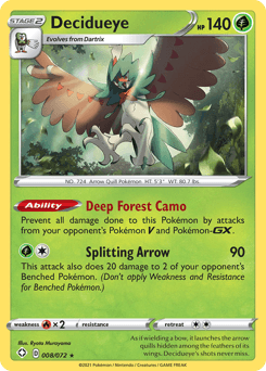 Decidueye 8 — Shining Fates