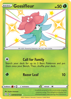 Gossifleur SV010 — Shining Fates Shiny Vault