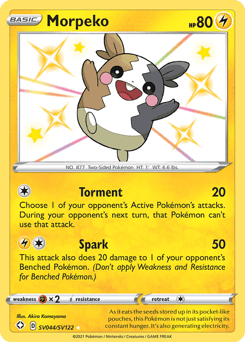 Morpeko SV044 — Shining Fates Shiny Vault