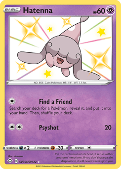 Hatenna SV054 — Shining Fates Shiny Vault