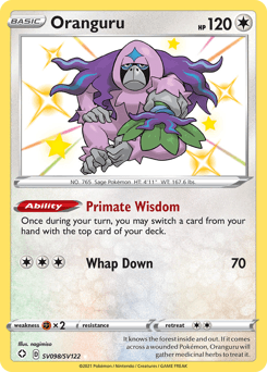 Oranguru SV098 — Shining Fates Shiny Vault