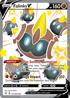 Falinks V SV115 — Shining Fates Shiny Vault
