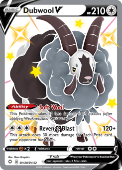 Dubwool V SV120/122 — Destinos Brilhantes Cofre Brilhante