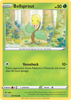 Bellsprout 1 — Battle Styles