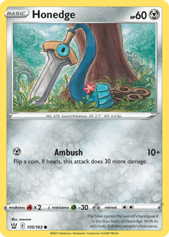 Honedge 105 — Battle Styles
