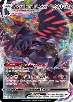Corviknight VMAX 110 — Battle Styles