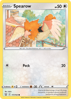 Spearow 111 — Battle Styles