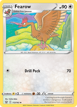 Fearow 112 — Battle Styles