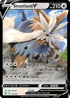 Stoutland V 117 — Battle Styles
