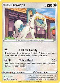 Drampa 119 — Battle Styles