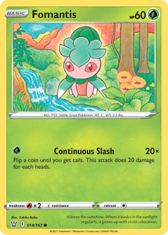 Fomantis 14 — Battle Styles