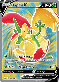 Flapple V 143 — Battle Styles