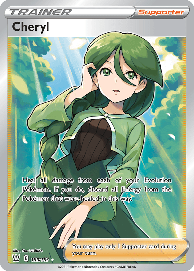 Carta Cheryl 159/163 do set Battle Styles — Pokémon TCG | Bynx