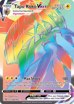 Tapu Koko VMAX 166 — Battle Styles
