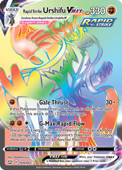 Rapid Strike Urshifu VMAX 169 — Battle Styles