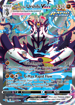 Rapid Strike Urshifu VMAX 170 — Battle Styles