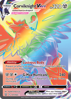 Corviknight VMAX 171 — Battle Styles