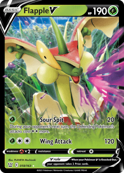 Flapple V 18 — Battle Styles