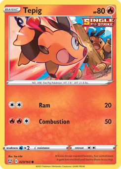 Tepig 23 — Battle Styles