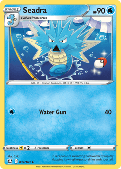Seadra 32 — Battle Styles
