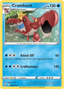 Crawdaunt 39 — Battle Styles