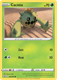 Cacnea 4 — Battle Styles