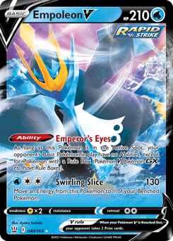 Empoleon V 40 — Battle Styles